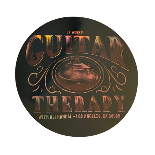 Breathing Underwater CD + Guitar Therapy Sticker