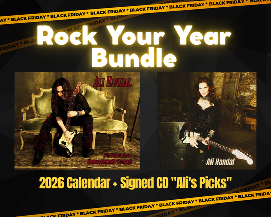 Rock Your Year Bundle ~ Calendar + Signed CD "Ali's Picks"