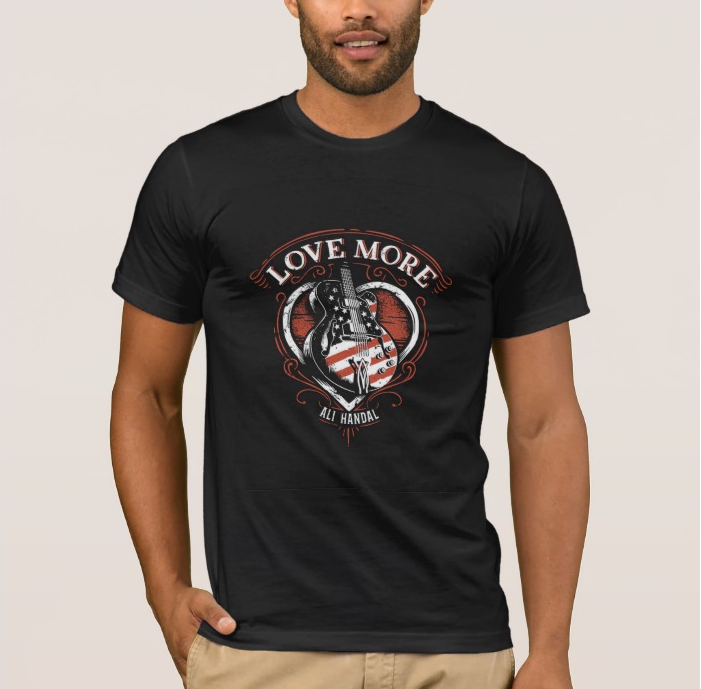 "Love More" T-Shirt - Unisex, Black