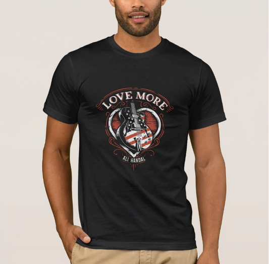"Love More" T-Shirt - Unisex, Black