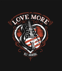 "Love More" T-Shirt - Unisex, Black